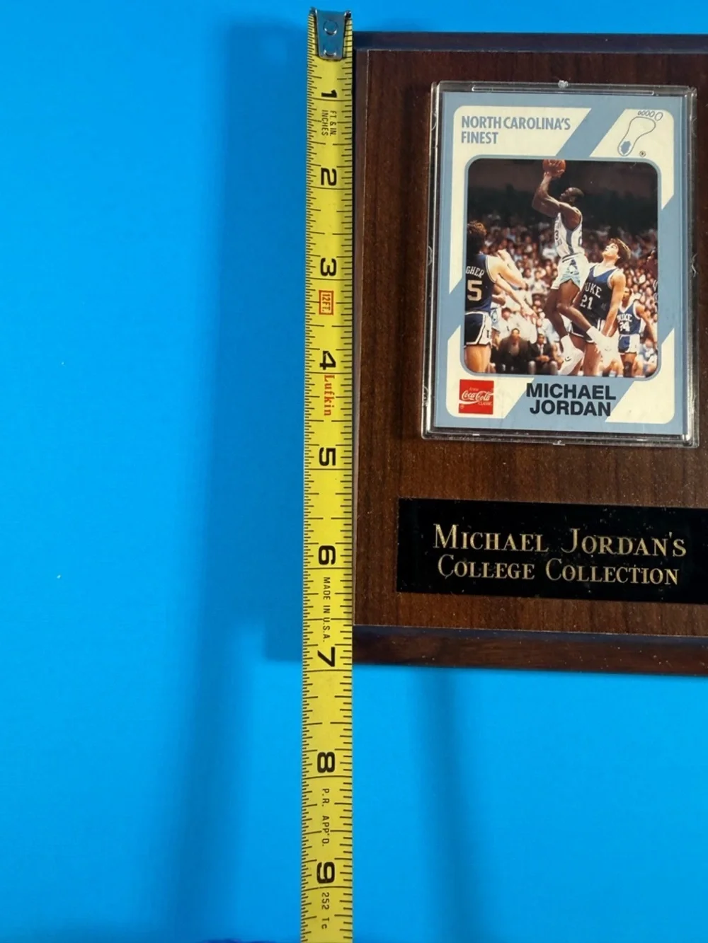 1989-90 Collegiate Collection/Coca- Cola North Carolina’s Finest - Jordan #18